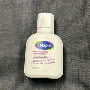 🌟10/$10 Sale🌟 Cetaphil Nourishing Oil to Foam Cleanser Normal to Dry Skin Sample
